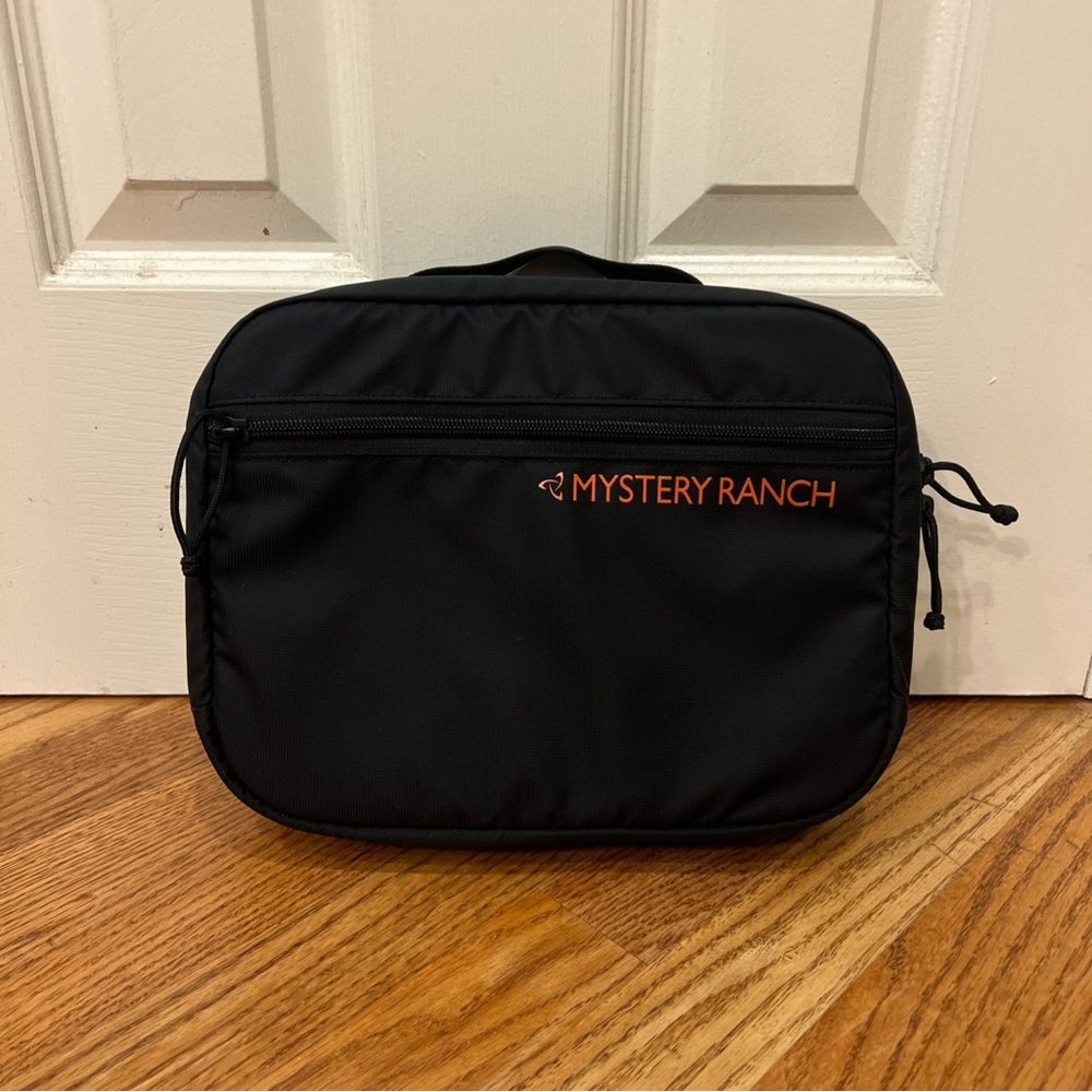 NEW MYSTERY RANCH Mission Control Accessories Pack Large Black Travel Case Cord